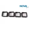 06A133227F Emme Manifold Contası ( Kare Tip Manifold İçin ) ( 4 Adet Takım ) - Golf-Jetta-Passat-Touran-Octavia 1.6 Bse-Bsf-Bgu