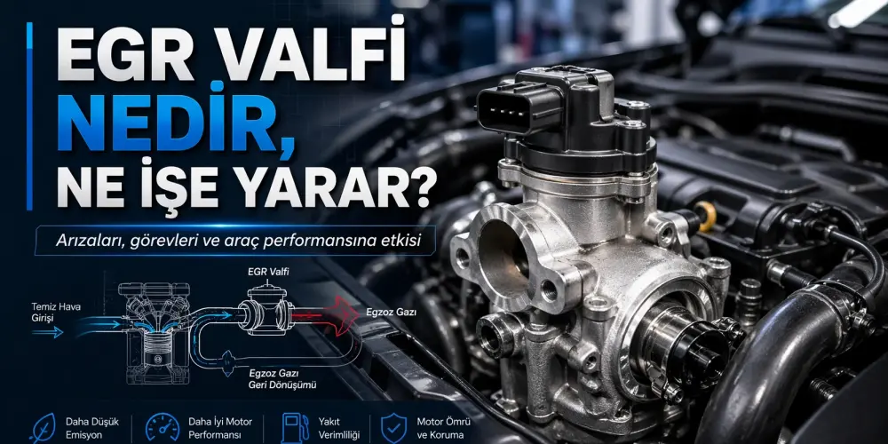 EGR Valfi Nedir, Ne İşe Yarar?