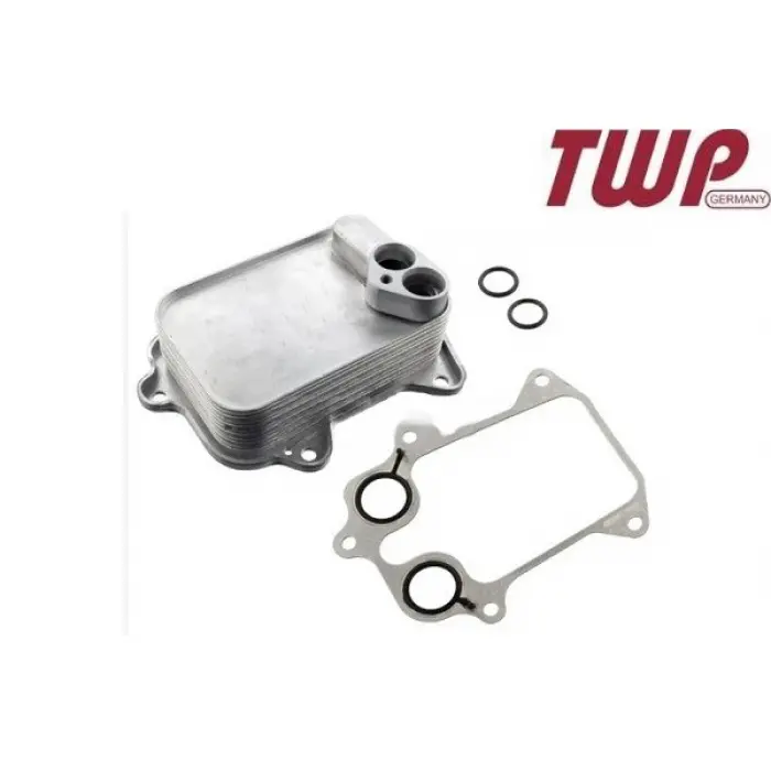 03C117021J Yağ Soğutucu & Contası - Golf -Jetta- Passat-Tıguan-Touran-Scırocco-Octavıa-Yetı-Superb-Leon-Toledo-A3-1.4 Lt.-Tsı-1.6 Lt.-Fsı-Caxa-Cava-Bmy-Blg-Bag-Blf-Blp