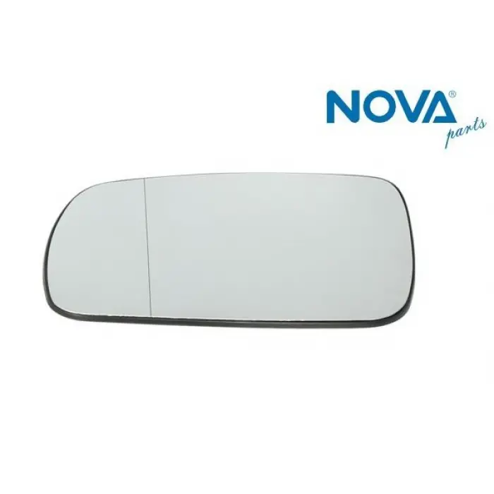 1U1857521E Ayna Camı Dış Dikiz Sol ( Elektrikli Beyaz ) Octavıa 1997-2000 -Golf4-Bora