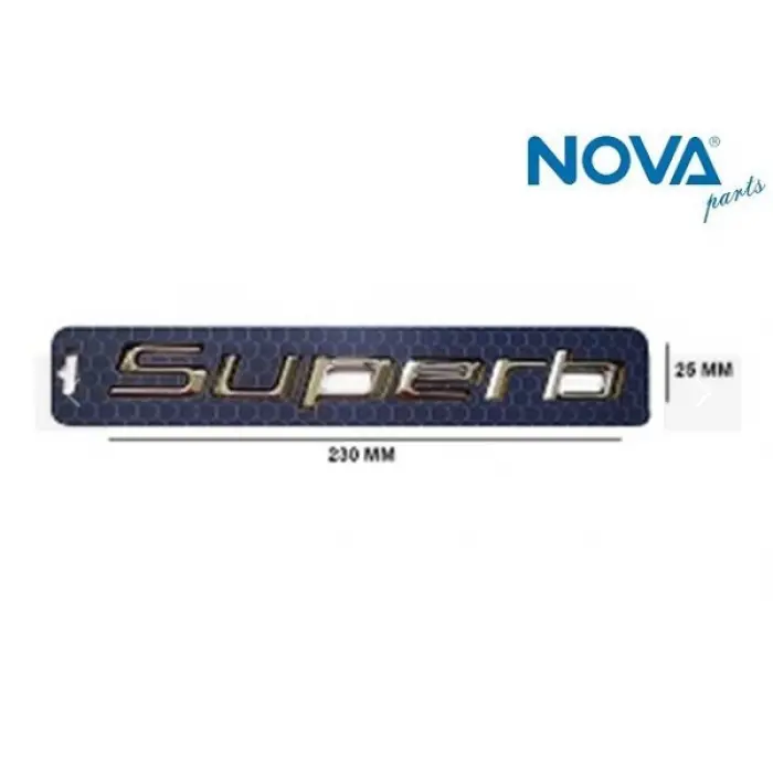 3T0853687U Yazı Superb Uzun -Superb 2008-2013