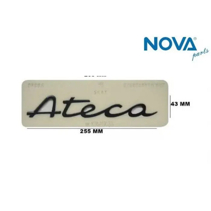 575853687 3Q7 Yazı Ateca Siyah - Ateca