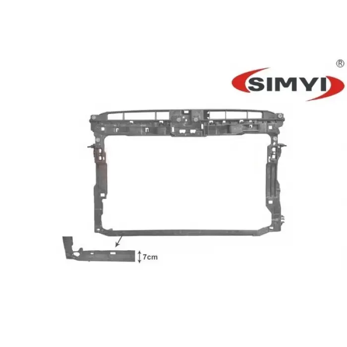5G0805588Q Ön İç Panel Golf 7 2012-2020  1.2-1.4 Tsı