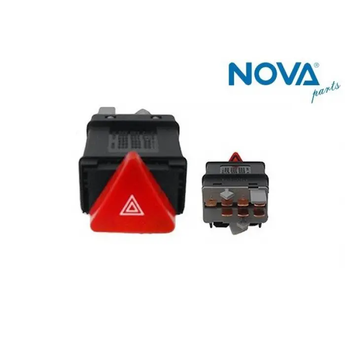 6N0953235B Flaşör Anahtarı ( Üçgen Tip ) Polo-Polo Classic Transporter T4