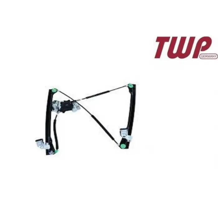 6N4837461 Cam Açma Mekanizması Ön Sol ( Motorlu ) 4 Kapı Polo Hb 1997-2000