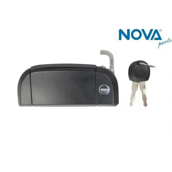 701837205 Kapı Dış Açma Kolu Ön Sol ( Anahtarlı ) Transporter T4 1991-2003