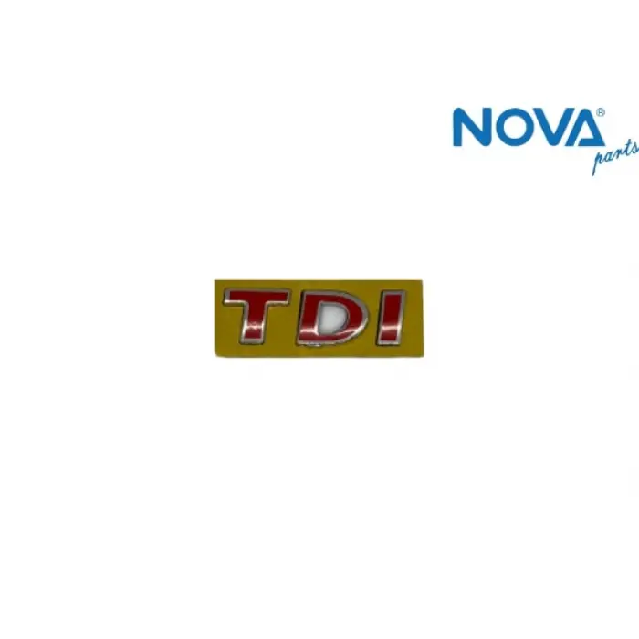 7E0853675 GQF Yazı Tdı Tdı Kırmızı - Caddy-Golf 5-Transporter