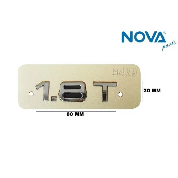 8H0853743B 2ZZ Yazı 1.8 T - Audı A3 2004-2016 - A4 2005-2015 - A5 2010-2016 - A6-A7 2015-2018