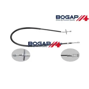 2D0609722 EL FREN TELİ̇ ( 15251350MM ) - MERCEDES SPRİNTER 412-413 CDİ OM 602-611 LT 35-LT 35 46