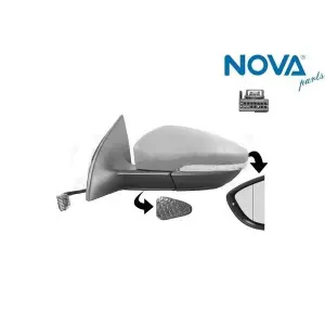 3C8857507BQ Ayna Dış Dikiz Komple Sol ( 9 Kablolu ) Passat Cc 2012-2017