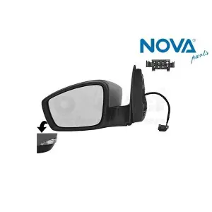 5JB857507E Ayna Dış Dikiz Komple Sol ( Elektrikli Sinyalli ) Rapıd-Toledo 2013 -->