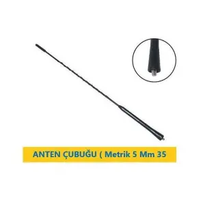 3A0051849 Anten Çubuğu ( Metrik 5 Mm 35 Cm ) Golf 4 Bora Passat Polo Polo Classic Octavıa Toledo Ibıza Cordoba