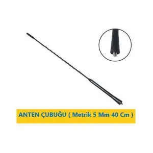 3A0051849 Anten Çubuğu ( Metrik 5 Mm 40 Cm ) Golf 4 Bora Passat Polo Polo Classic Octavıa Toledo Ibıza Cordoba