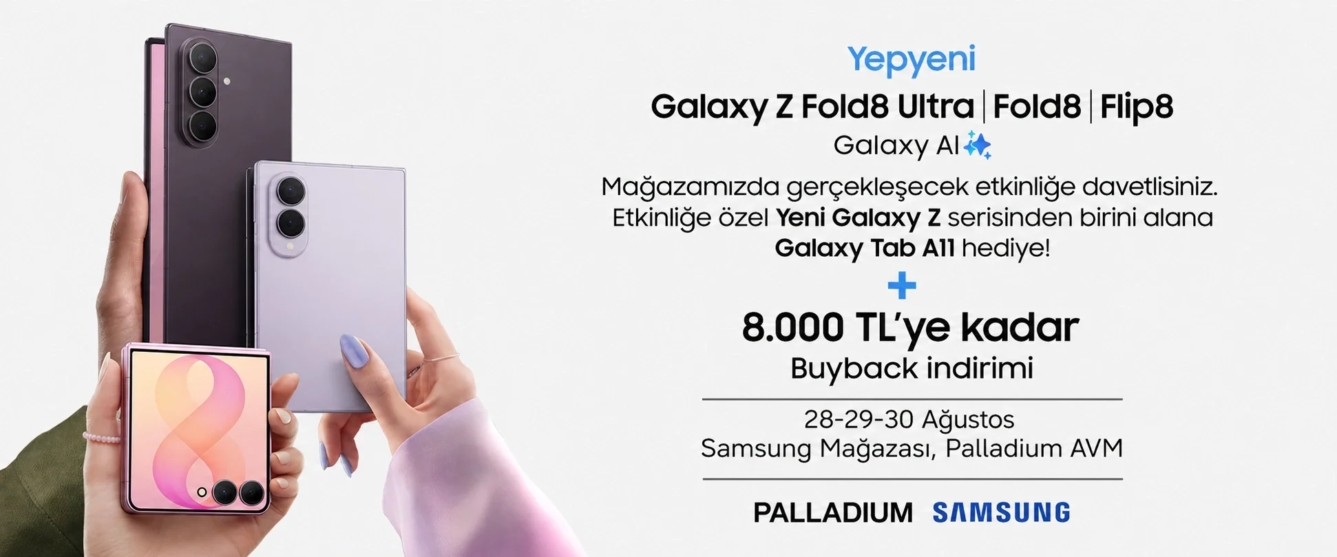 Galaxy Z Fold8 Lansman Etkinliği