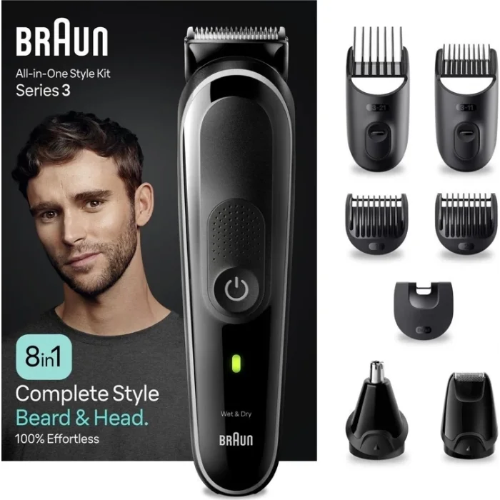 Braun Series 3 MGK3440 8i 1 Arada Erkek Bakım Seti