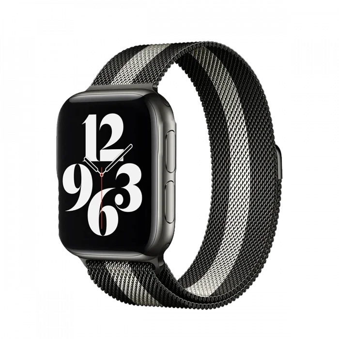 Piili Apple Watch Metal Kayış 38/40/41 Siyah