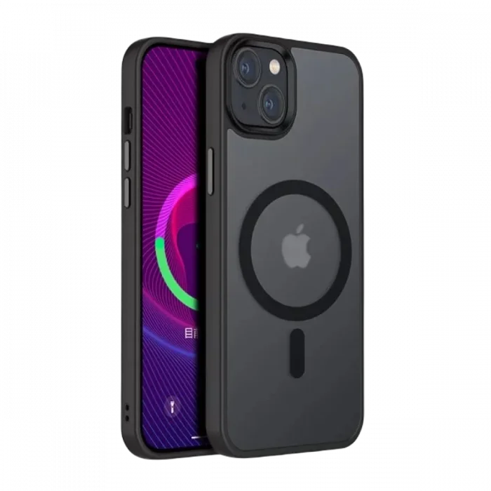 Piili iPhone 14 Pro Max Focus Magsafe Kılıf Siyah