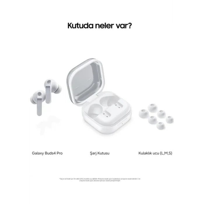SAMSUNG GALAXY BUDS4 PRO WHİTE