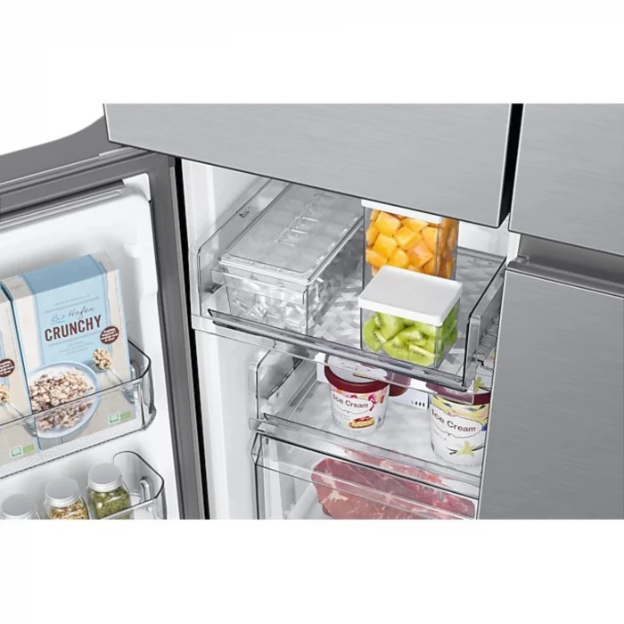 Samsung RF71DG90BESL 821 Litre Inoks Gardırop Tipi Buzdolabı