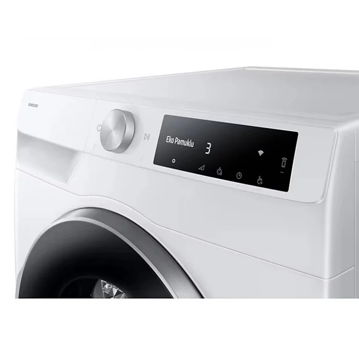 Samsung DV90DG6845LEAH 9 Kg Çamaşır Kurutma Makinesi Beyaz