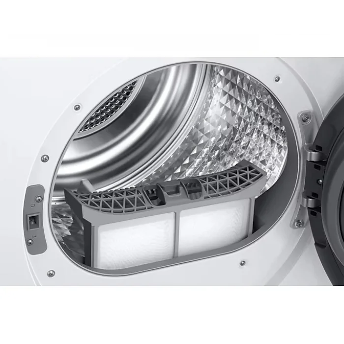 Samsung DV90DG6845LEAH 9 Kg Çamaşır Kurutma Makinesi Beyaz