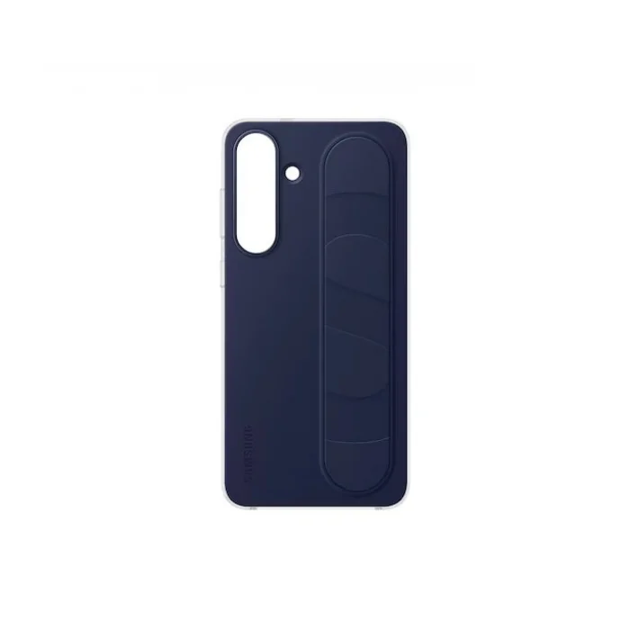 Samsung Galaxy S25 FE Standlı Kordonlu Kılıf Koyu Mavi