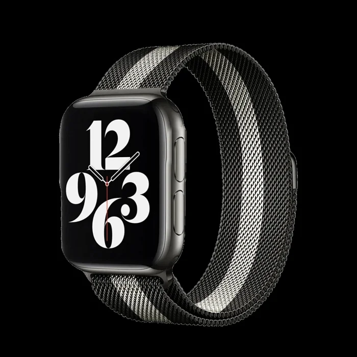Piili Apple Watch Metal Kayış 38/40/41 Siyah