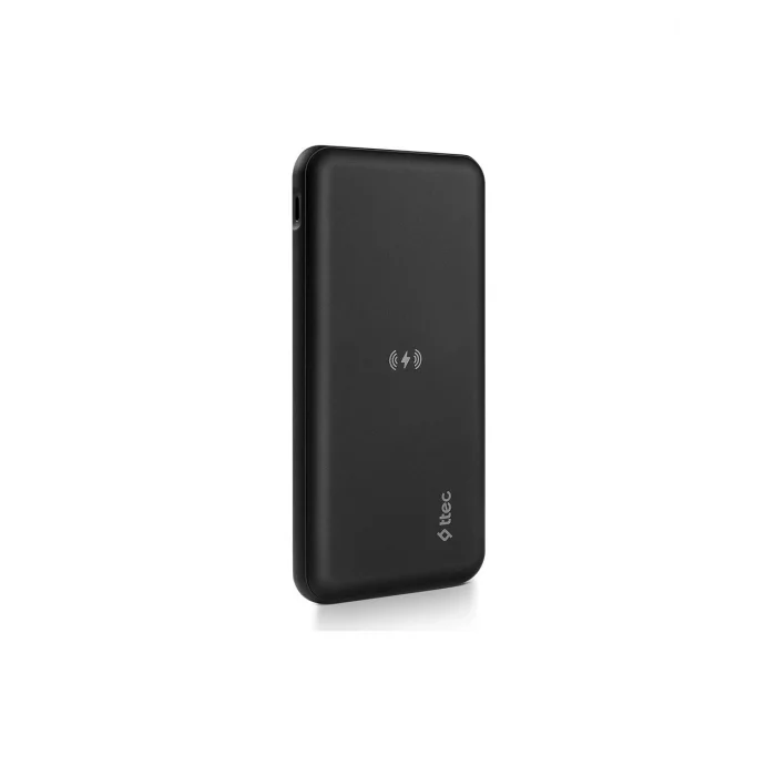 Ttec PowerSlim Pro 2BB179S 10000 mAh Hızlı Şarj Kablosuz Powerbank Siyah