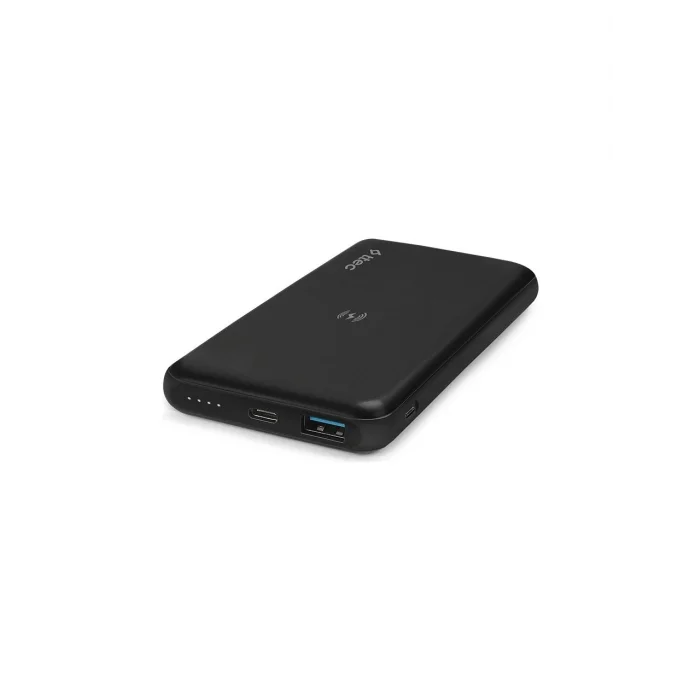 Ttec PowerSlim Pro 2BB179S 10000 mAh Hızlı Şarj Kablosuz Powerbank Siyah