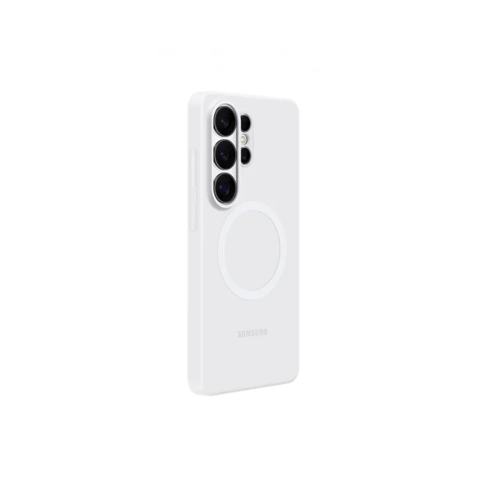 Galaxy S26 Ultra Silikon Magnet Kılıf Beyaz