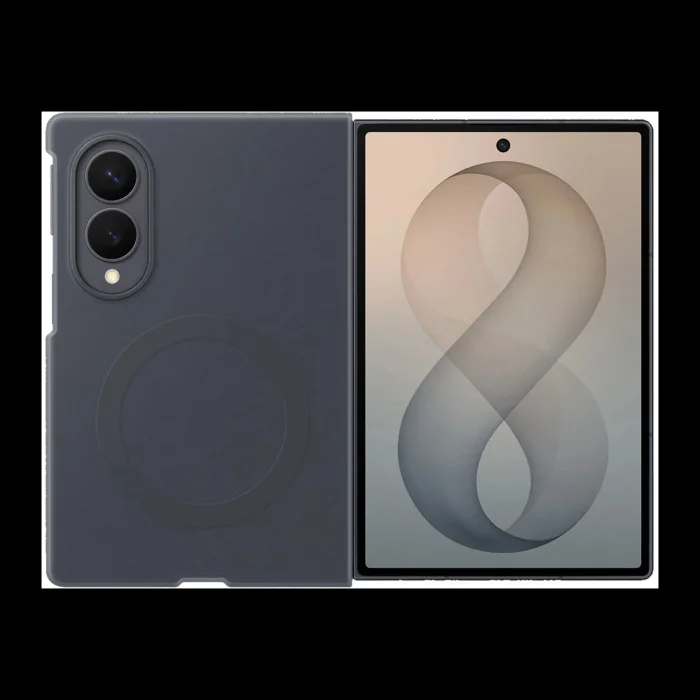 SAMSUNG GALAXY Z FOLD8 SİLİKON MAGNET KILIF SİYAH