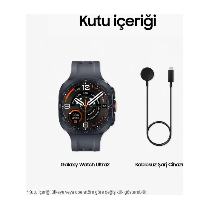 Samsung Galaxy Watch Ultra2 Bluetooth Titanyum Gri Akıllı Saat