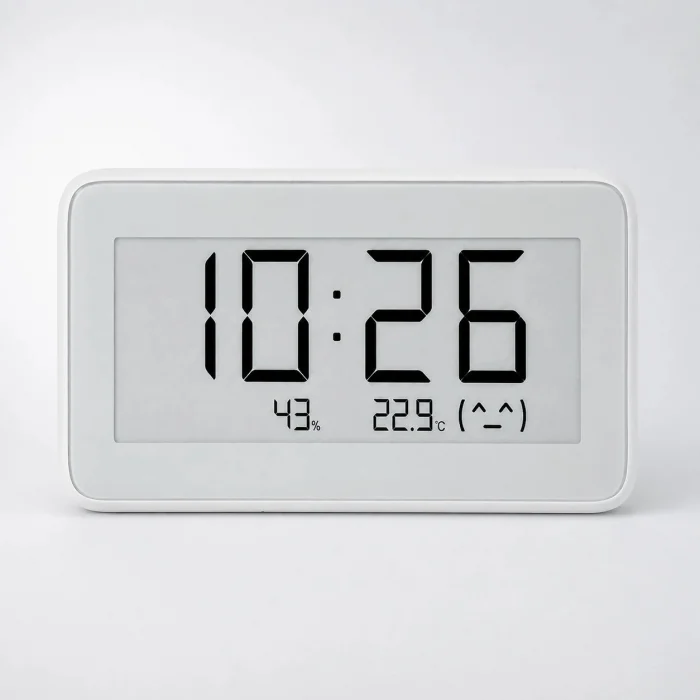 Xiaomi Temperature and Humidity Monitor Clock Saatli Sıcaklık ve Nem Ölçer