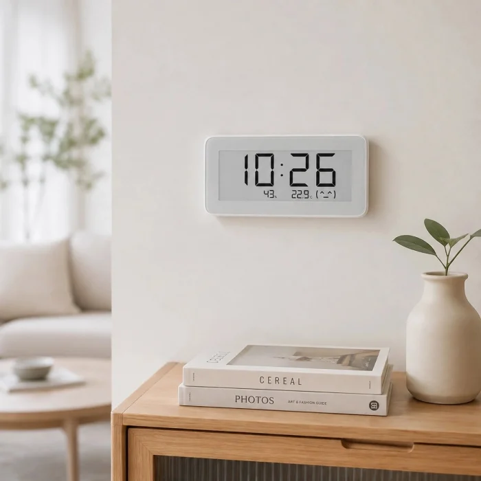 Xiaomi Temperature and Humidity Monitor Clock Saatli Sıcaklık ve Nem Ölçer
