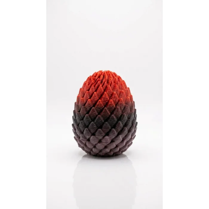 SerinAl Küçük Boy Dragon Yumurtası Fidget Oyuncak | 3D Baskı Ejderha Yumurtası Mini