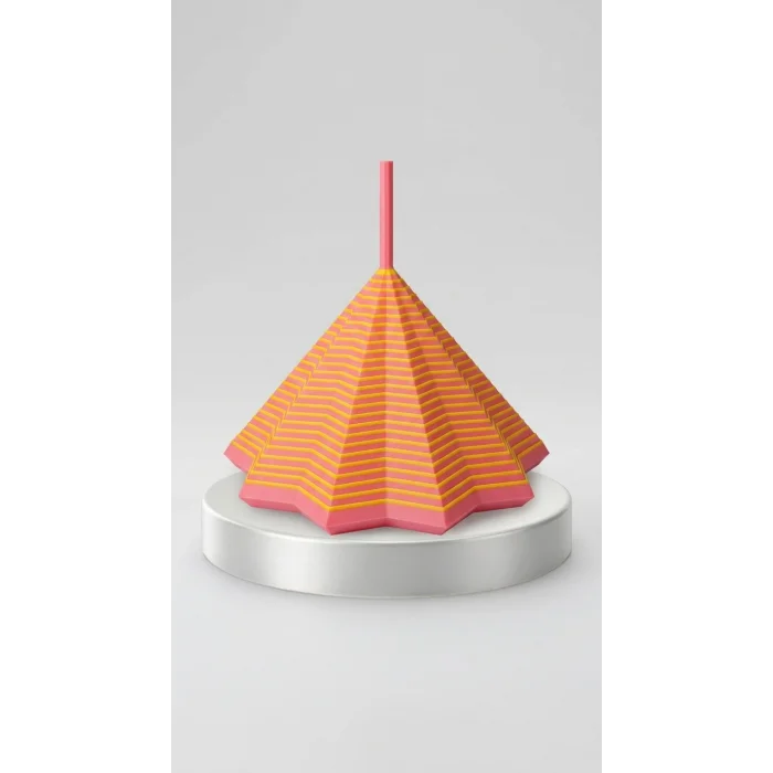 Eclipson Skyward 3D Baskı Geometrik Topaç | Dönen Stres Oyuncağı Spin Top