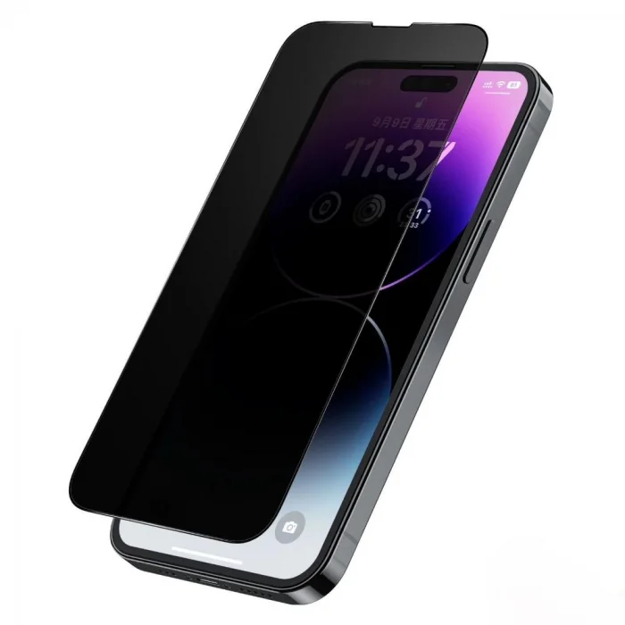 NCT OMI Series Privacy Apple iPhone 14 Ekran Koruyucu