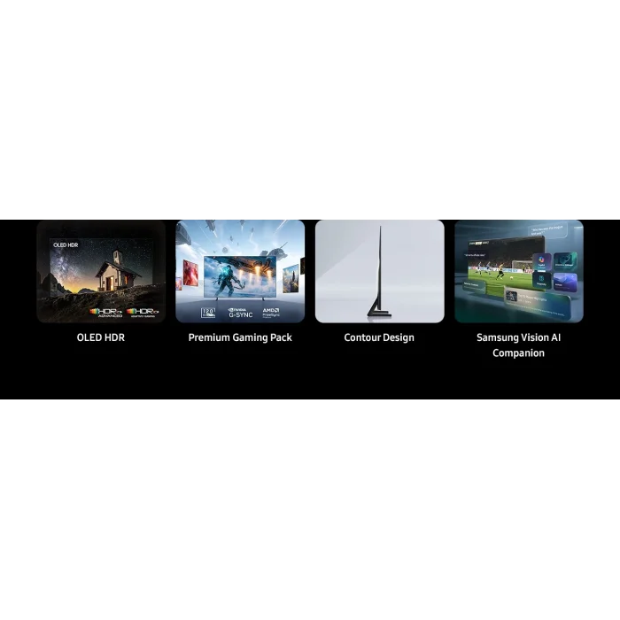 Samsung 55 OLED S85H 4K Samsung Vision AI Smart TV (2026)