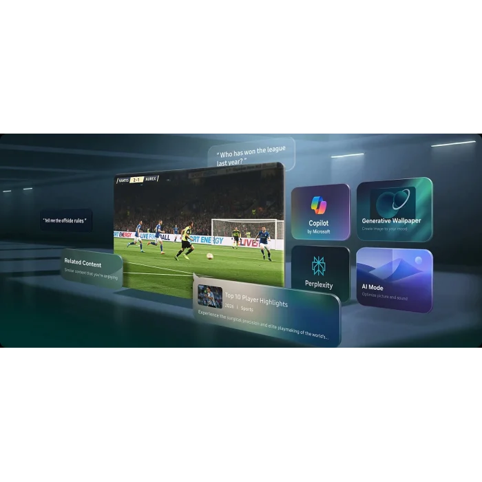 Samsung 55 OLED S85H 4K Samsung Vision AI Smart TV (2026)