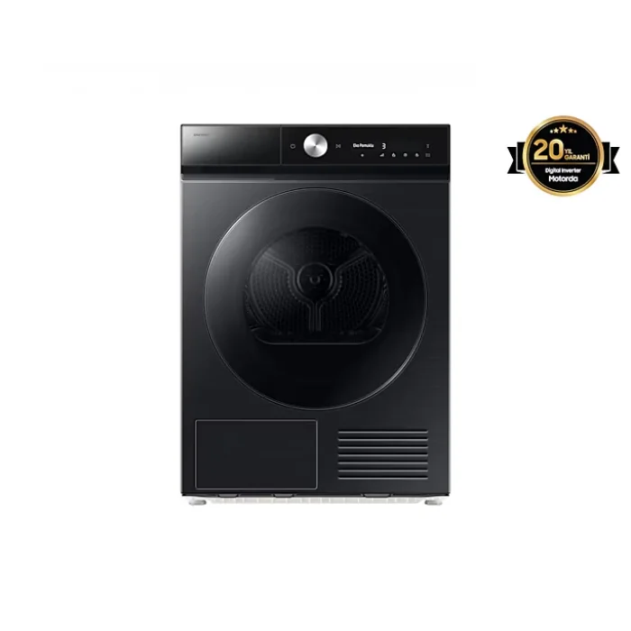 Samsung DV10DB8440GBAH 10 kg Çamaşır Kurutma Makinesi Siyah