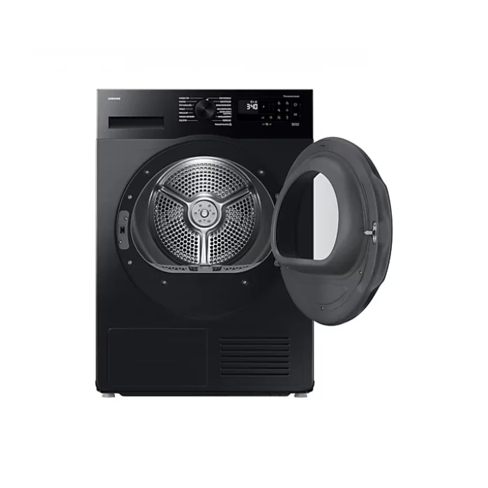 Samsung DV90DG52A0ABAH 9 kg Çamaşır Kurutma Makinesi Siyah