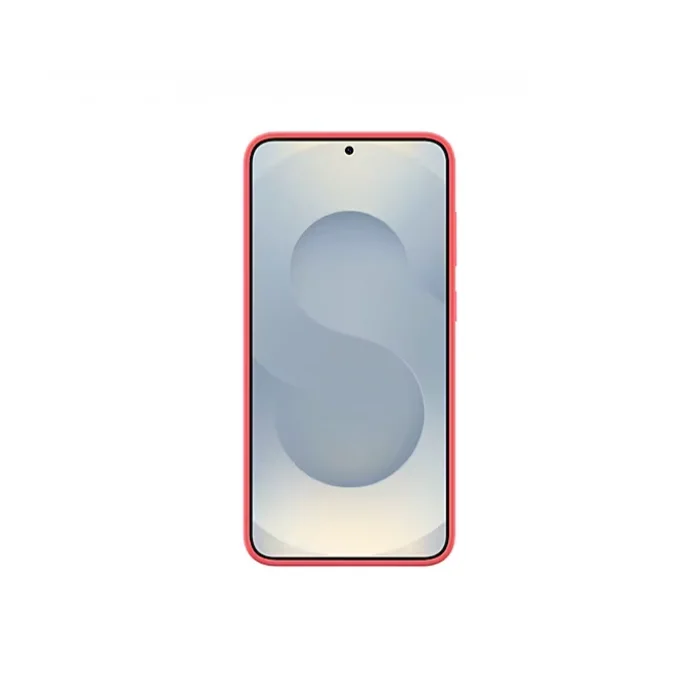 Samsung Galaxy S25 Plus Silikon Kılıf Kırmızı