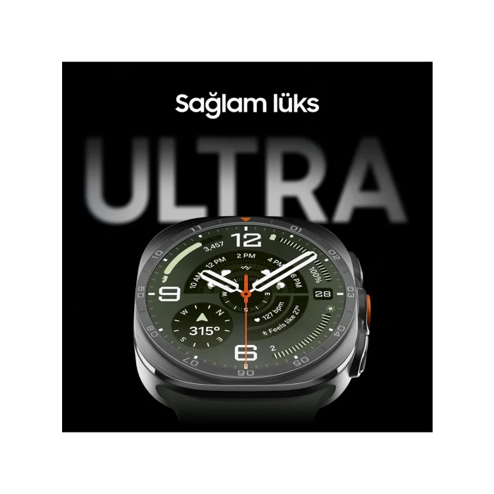 Samsung Galaxy Watch Ultra2 Bluetooth Titanyum Gri Akıllı Saat