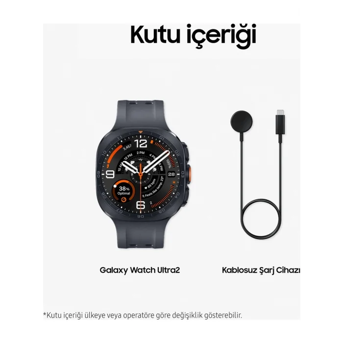 Samsung Galaxy Watch Ultra2 Bluetooth Titanyum Gri Akıllı Saat