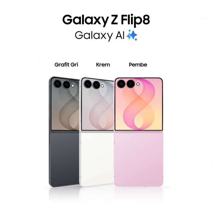 SAMSUNG GALAXY Z FLİP8 12+512 GB PEMBE