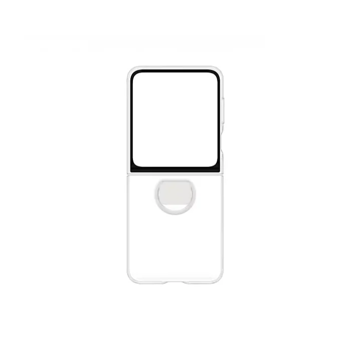 Samsung Galaxy Z Flip 6 Yüzüklü Şeffaf Kılıf