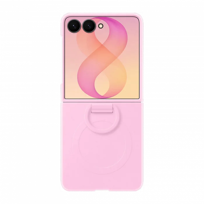 SAMSUNG GALAXY Z FLİP8 SİLİKON YÜZÜKLÜ MAGNET PEMP