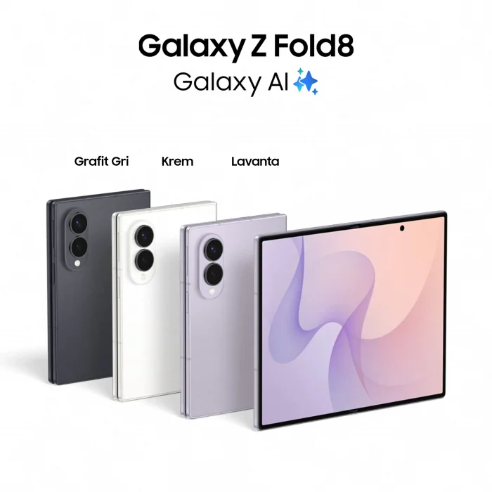 SAMSUNG GALAXY Z FOLD8 12/256 GB GRAFİT GRİ AKILLI TELEFON