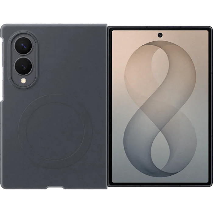 Samsung Galaxy Z Fold8 Ultra Silicone Magnet Case Siyah