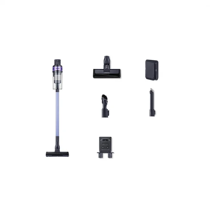 Samsung Jet 75E Şarjlı Dikey Süpürge Gümüş